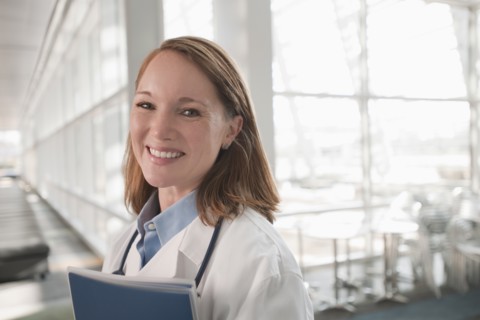 Portrait of female doctor. Photo: Mark Edward Atkinson