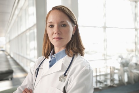 Portrait of female doctor. Photo: Mark Edward Atkinson