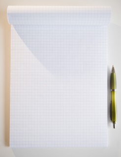Studio shot of notepad. Photo: Jamie Grill Photography