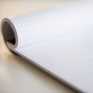 Studio shot of notepad. Photo: Jamie Grill Photography