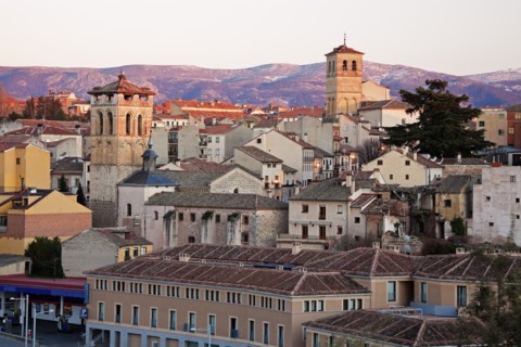 Spain, Segovia, Cityscape. Photo : Henryk Sadura