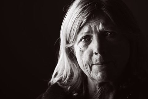 Studio portrait of sad woman. Photo: Justin Paget