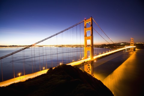 USA, San Francisco, Golden Gate Bridge. Photo: Noah Clayton