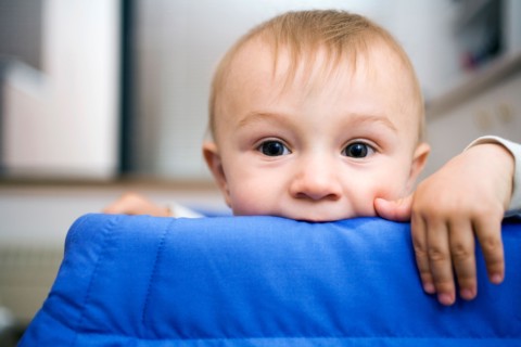 Portrait of baby boy (0-1 years). Photo : Maisie Paterson