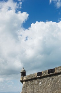Puerto Rico, Old San Juan, El Morro Fortress.
