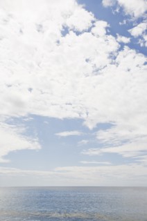 USA, Massachusetts, Clouds over Atlantic Ocean. Photo : Chris Hackett