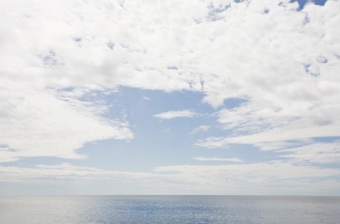 USA, Massachusetts, Clouds over Atlantic Ocean. Photo : Chris Hackett