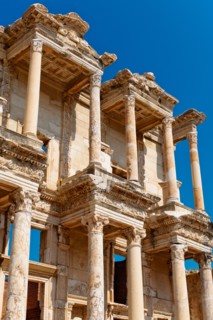 Turkey, Ephesus, Library of Celsus.