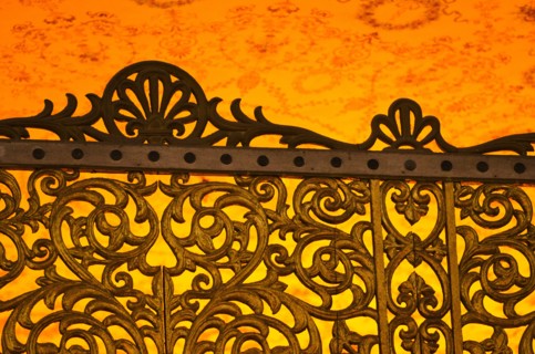 Turkey, Istanbul, Gate in Haghia Sophia Mosque.