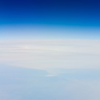 High altitude photo of Earth.