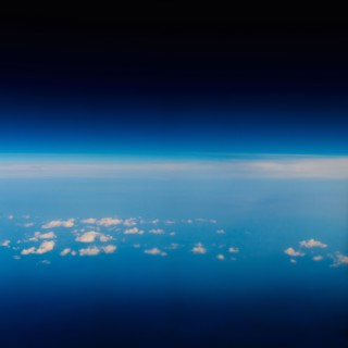 High altitude photo of Earth.