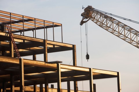 USA, New York State, New York City, Construction site. Photo: fotog