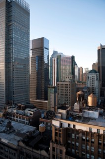 USA, New York, New York City, Manhattan skyline. Photo : Winslow Productions