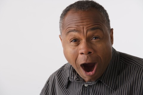 Portrait of mature man, studio shot. Photo : Rob Lewine