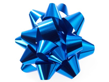Studio shot of Blue Ribbon on white background. Photo : David Arky