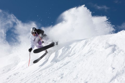 USA, Colorado, Telluride, Downhill skiing. Photo : db2stock