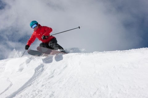 USA, Colorado, Telluride, Downhill skiing. Photo : db2stock