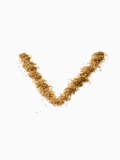Studio shot of Tumeric Powder on white background. Photo : David Arky