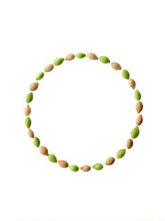 Studio shot of Pumpkin Seeds on white background. Photo : David Arky