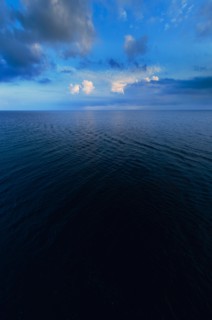 Aegean Sea horizon.