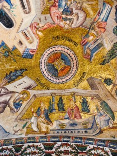 Turkey, Istanbul, Kariye Museum, fresco.