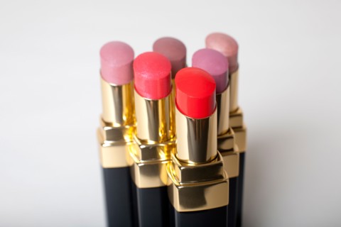 Studio shot of lipsticks. Photo : Winslow Productions