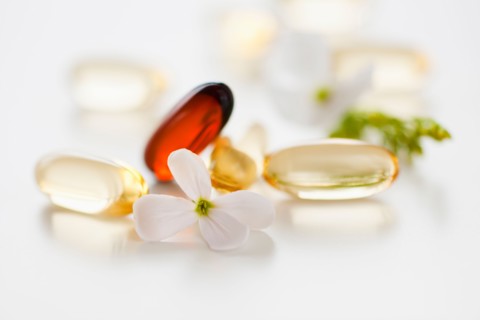 Herbal medicine pills.