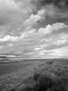 USA, Utah, Clouds over landscape. Photo: John Kelly