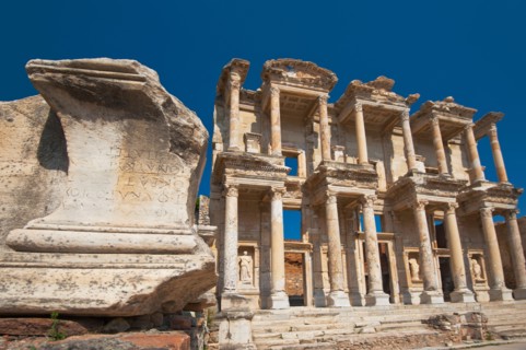 Turkey, Ephesus, Celsus Library.