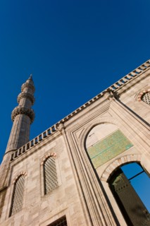 Turkey, Istanbul, Sultanahmet Mosque.