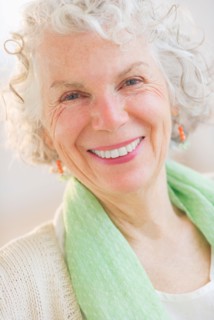 Portrait of senior woman. Photo : Daniel Grill