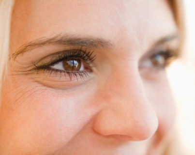 Close up of eyes of beautiful woman. Photo : Jamie Grill