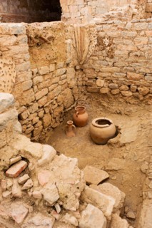 Turkey, Ephesus, Pottery outside private houses.