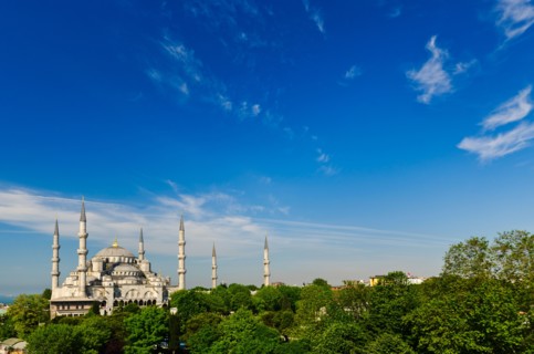 Turkey, Istanbul, Blue Mosque .