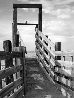 USA, Utah, Wooden fence on ranch. Photo : John Kelly