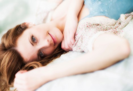 Sensual portrait of young woman. Photo: Daniel Grill