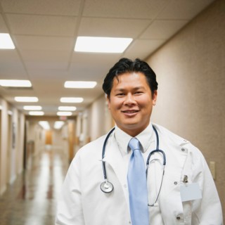 Portrait of doctor.