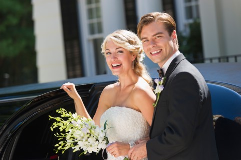 Portrait of married couple.