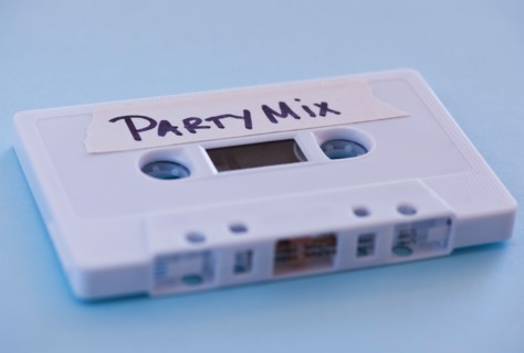 White mix tape, studio shot. Photo: Daniel Grill