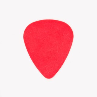 Close-up of guitar pick, studio shot. Photo : Daniel Grill