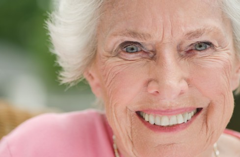 Portrait of senior woman.