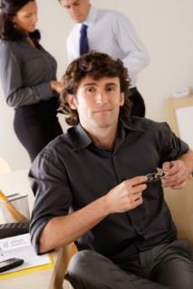 Portrait of business people in office. Photo : Rob Lewine