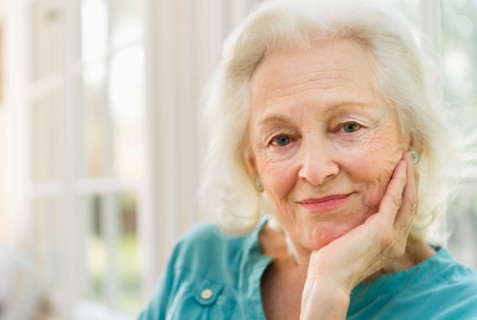 Portrait of senior woman.