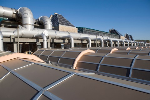 Pipes of water treatment plant. Photo: fotog