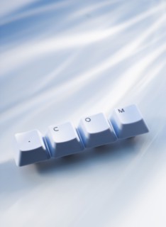 Studio shot of computer keys.