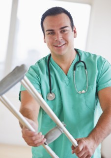 Portrait of doctor. Photo : Daniel Grill