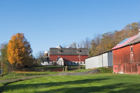 USA, New York,Chester, Historic wooden architecture. Photo : fotog