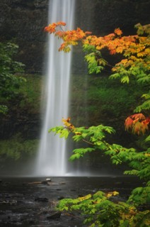 USA, Oregon, Marion County, South Falls. Photo: Gary Weathers