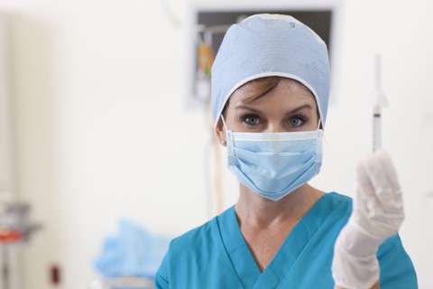 Portrait of female surgeon. Photo : db2stock