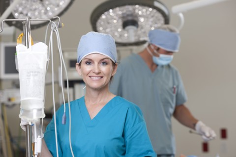 Portrait of female surgeon. Photo : db2stock